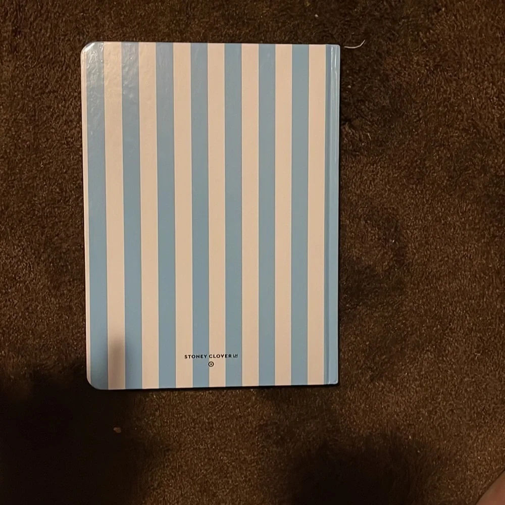 Stoney Clover Lane x Target Lined Journal Blue Stripe